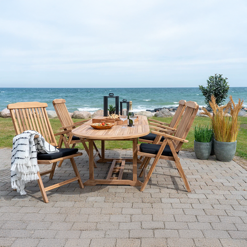 Artichok Seff Uitschuifbare Tuin Tafel Naturel - 180 - 240 x 90 cm - vtwonen shop