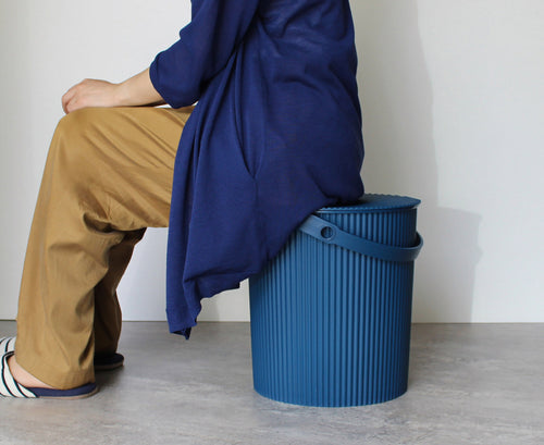 Hachiman Omnioutil Opbergemmer - L - Navy Blauw - vtwonen shop