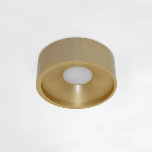 Artdelight plafondlamp Orlando - 1 lichts - 14  x 5   cm - mat goud - vtwonen shop