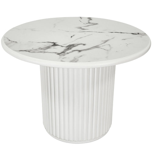 Furnhouse ronde salontafel Easy - Wit - Ø 60 cm