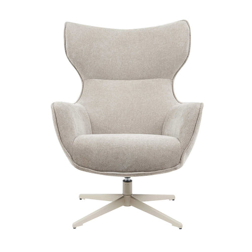 StarFurn Fauteuil Julia - Taupe Stof - Draaibaar - vtwonen shop