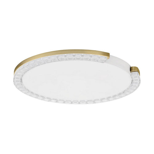 Nova Luce GREAMY Decoratieve plafondlamp in goudkleur met Triac dimbare LED-chip, 21W, 1365lm, 3000K