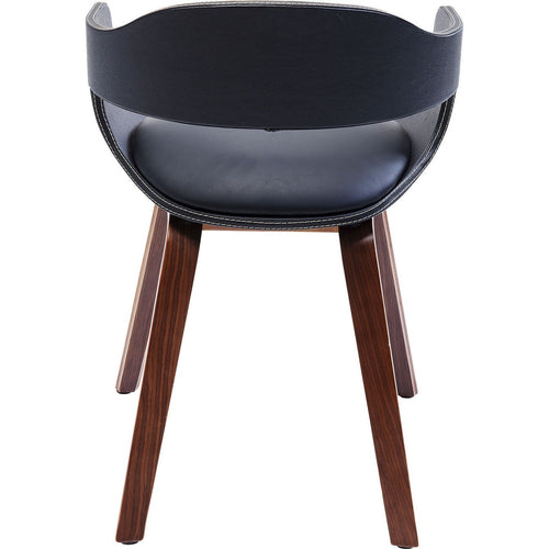 Kare Design Stoel met armleuningen Costa walnoot