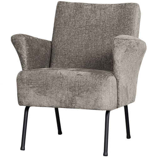 BePureHome fauteuil Muse - Polyester - Taupe - 77x73x70 - vtwonen shop