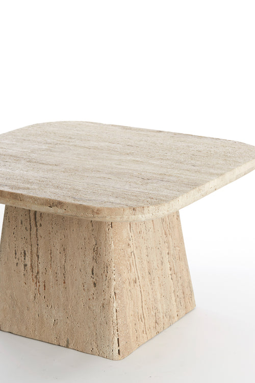 Light & Living salontafel KEPAMI - Ø60x36cm - bruin - vtwonen shop