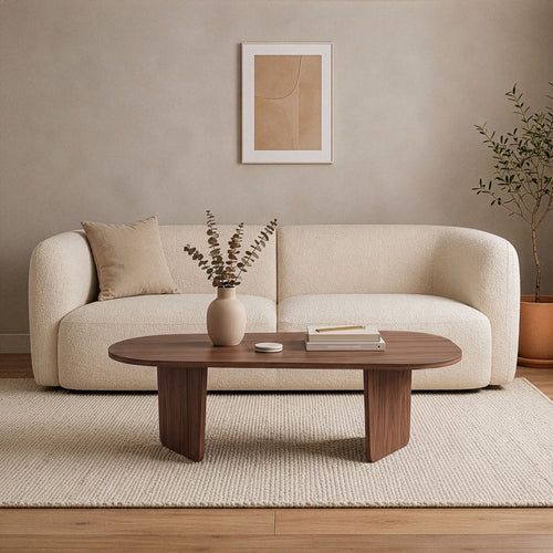 Calicosy - AMELIA Tafel - Licht hout - 130x65x40 cm