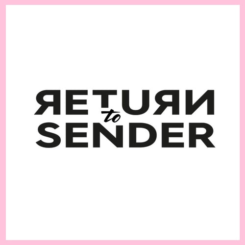 Return to Sender Vaas 30 cm Waves print handgeschilderd met handvat - vtwonen shop