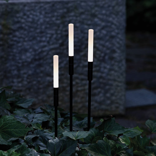 Ideal Lux TWIGGY 65cm LED Buiten Spike Zwart 3000K IP65