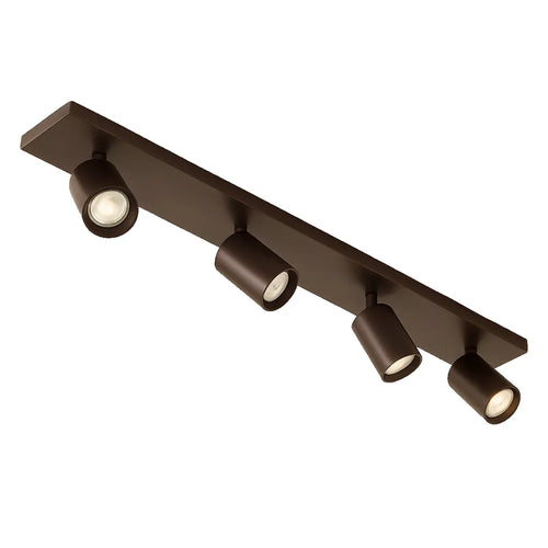 Highlight spot Mila - 4 lichts - 90  x 15   cm - bruin - vtwonen shop