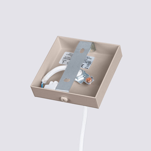 Sollux Lighting Hanglamp KARBON 1 taupe - 8x8x118cm
