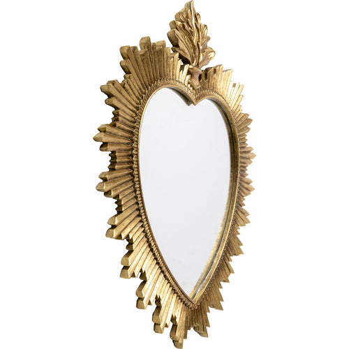 Kare Design Spiegel hart goud 54x49cm