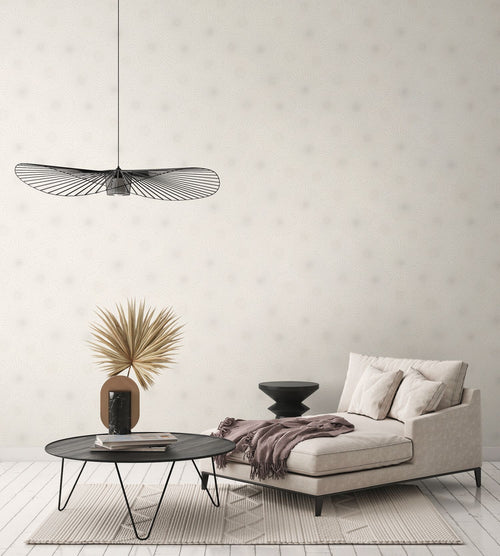 A.S. Création behang terrazzo crème, beige en goud - 53 cm x 10.05 m - AS-388184 - vtwonen shop