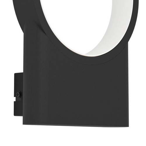 EGLO wandlamp Codriales - led - 32 cm - zwart/wit