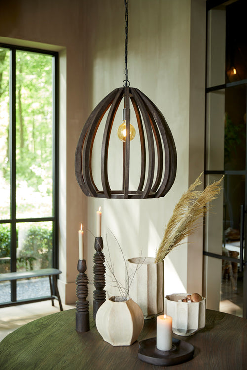 Light & Living pot  - wit - 23.5x23.5x21.5 cm