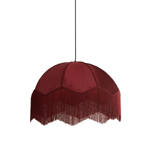 Light & Living hanglamp Malacia - rood - Ø50cm - vtwonen shop