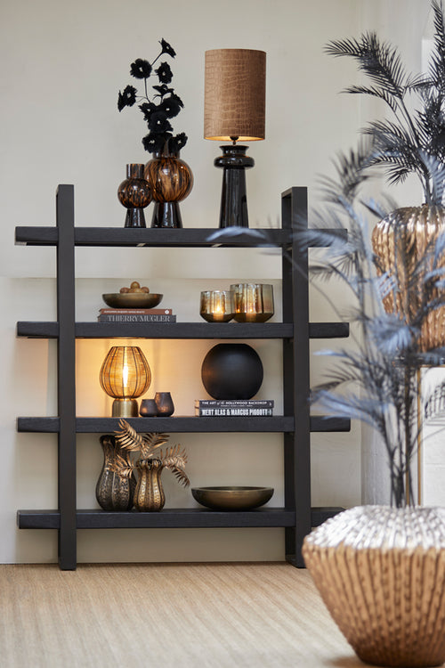 Light & Living tafellamp SUNEKO  - 25x25x34cm - brons - vtwonen shop