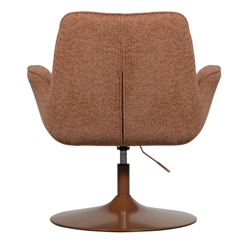 WOOOD verstelbare fauteuil Marten - Polyester - Oranje - 91x79x76 - vtwonen shop