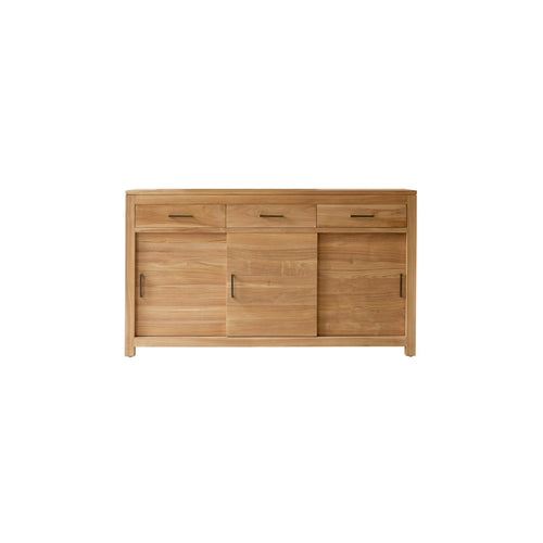 Tikamoon Teakhouten buffet 150 cm - Naturel - vtwonen shop
