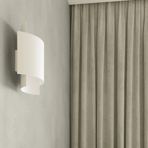 Sollux Lighting Wandlamp IMPACT wit - 22x11x23cm