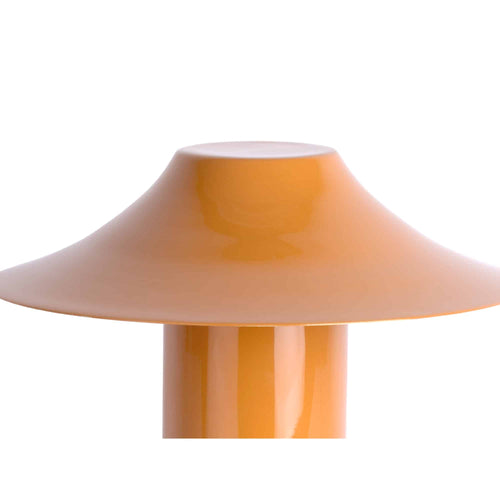 Leitmotiv tafellamp Catania Trapeze - oranje - Ø30cm
