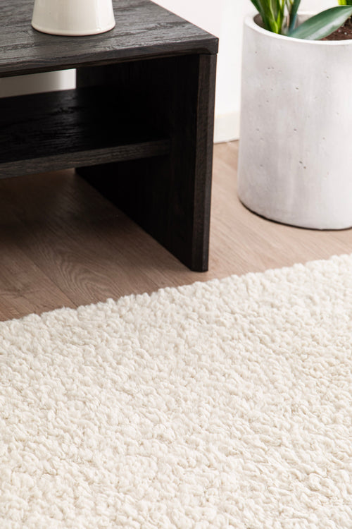AFK Living vloerkleed Plain - zeer zacht - wit - 160x230 cm