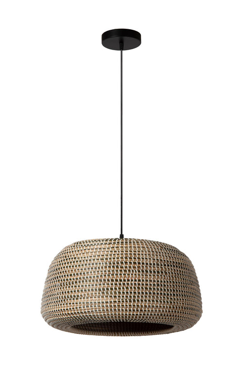 Lucide hanglamp MADUKA - 1xE27 - Bruin