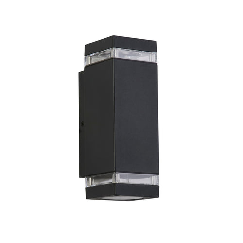Searchlight Houston Buiten Up Down Wandlamp Grijs