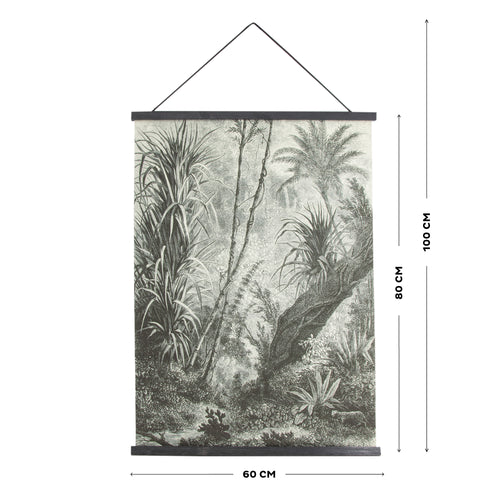 Art for the Home Textielposter - Jungle Amazone - 80x60cm - vtwonen shop
