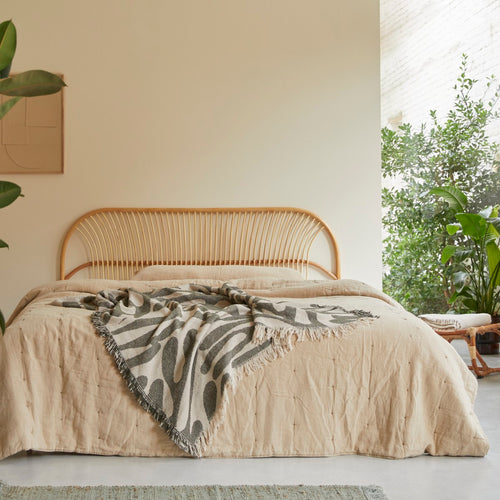 Tikamoon Rotan hoofdbord 180 cm - Naturel - vtwonen shop