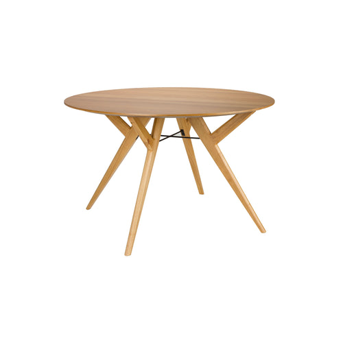 Zuiver IJver Eettafel Rond 120 cm Hout Naturel