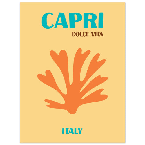 Artfulprints  Italië - Capri   poster 30x40 cm - vtwonen shop