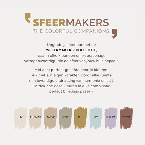 Spinder x Eva van de Ven 2,5L matte muurverf - Philipa - vtwonen shop