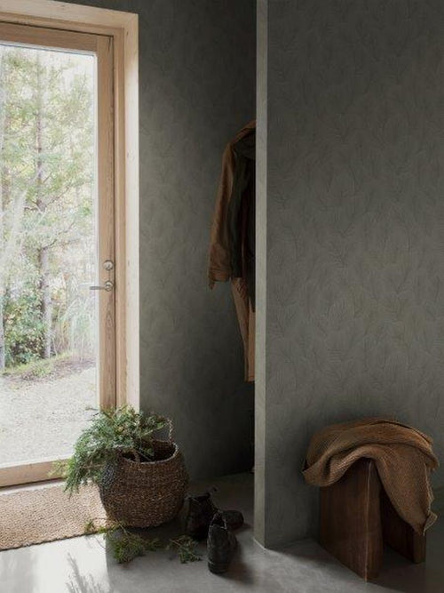 Borastapeter behang bladeren groen - 53 cm x 10.05 m - 661039 - vtwonen shop