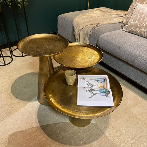 Starfurn  salontafel Daisy - brons - 40x40x60cm - vtwonen shop