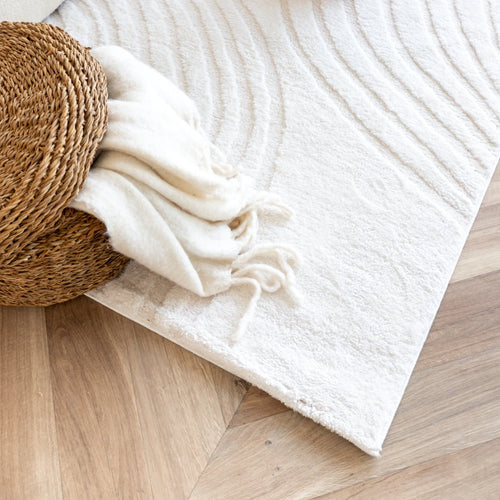 Interieur05 Scandinavisch vloerkleed Vidar creme/wit