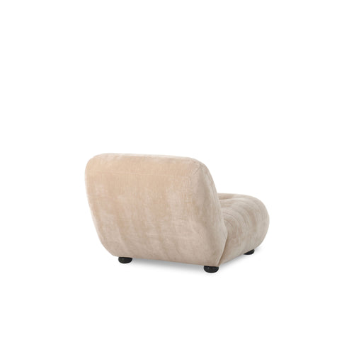 Dutchbone Wyatt Fauteuil Velours Beige - vtwonen shop