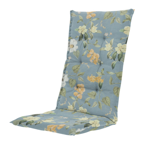 Madison tuinstoelkussen hoge rug Julliete - mulitkleur - 123x50x5cm - set van 4
