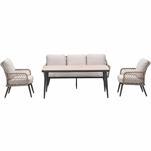 Garden Impressions lounge dining set Kalibo donker grijs 4-delig - vtwonen shop