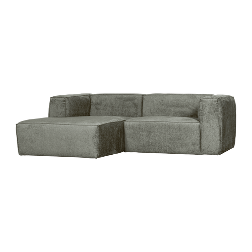WOOOD chaise longue bank links Bean - Ribstof - Ecru - 73x254x178