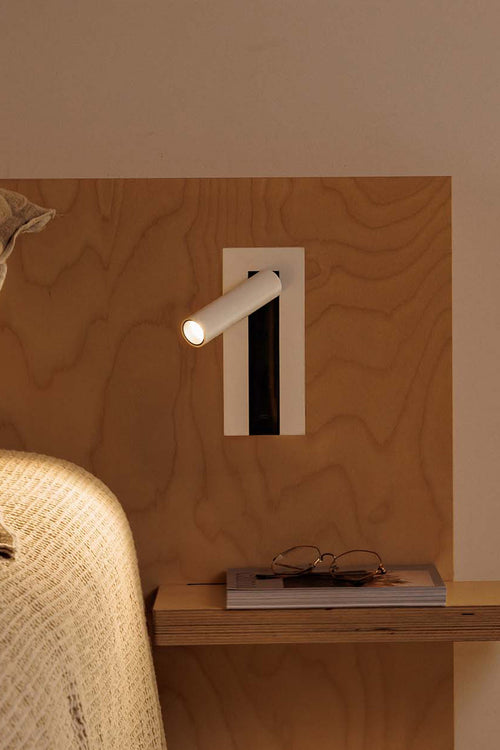 Faro Gabo Leeswandlamp Wit 2700K