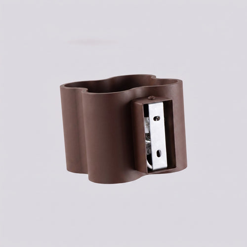 Sollux Lighting Wandlamp OVIO bruin G9 - 12x14,5x10cm