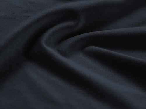 Cosmopolitan Design Opbergbed met hoofdeinde Colonel 140x200cm, flueel, donkerblauw - 220x160x100cm