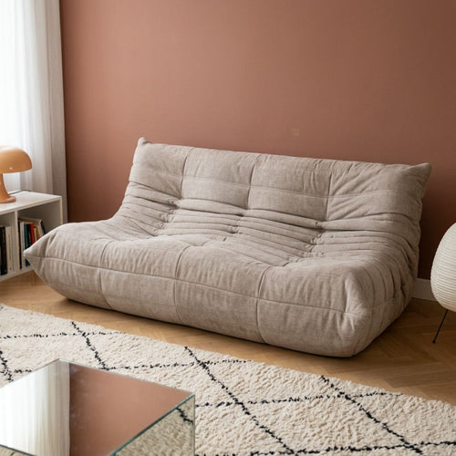Giga Meubel 2-Zits Bank Bear - Taupe Stof - 168x100x69cm