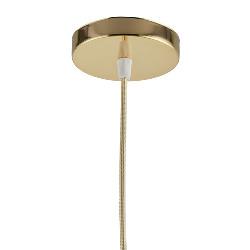 Lighto | Pendel Goud | Inclusief Lichtbron Helder | Classic | 1.5m Snoer | Met Plafondkap - vtwonen shop