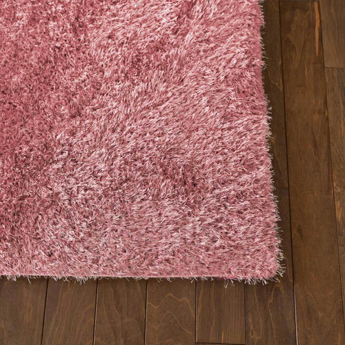 Home Deluxe Hoogpolig Vloerkleed SOFI Oud Roze