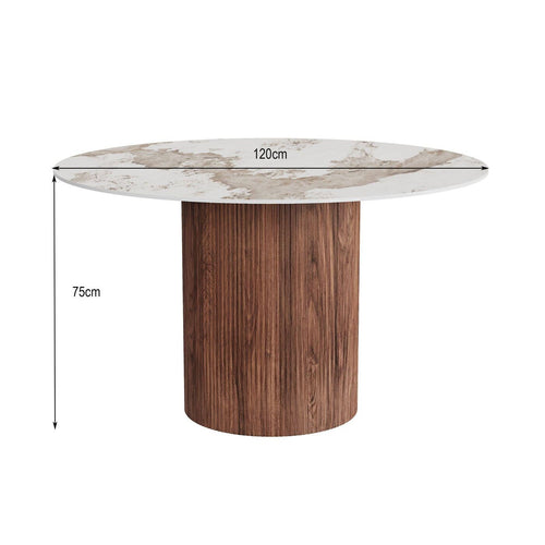 Kare Design Eettafel Ruben Ø120cm