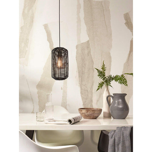 GOOD&MOJO hanglamp Tanami - zwart - Ø18cm - vtwonen shop