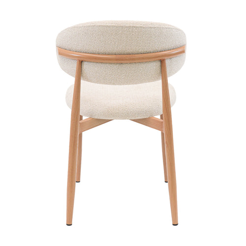 Kick eetkamerstoel Yuka - Champagne