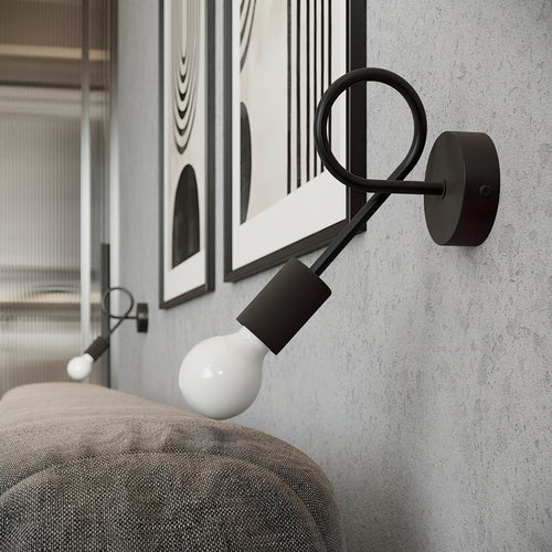 Sollux Lighting Kroonluchter LEVAR 6 zwart - 69x66x29cm