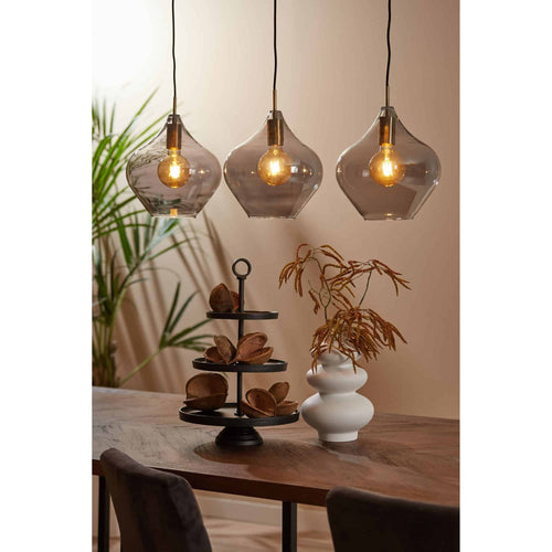 Light & Living hanglamp Rakel - brons - 80x27x30cm - vtwonen shop